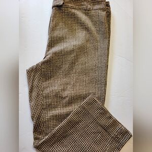 Liz & Co Cropped 25" Inseam Wide Leg Dress Pants  Size 12